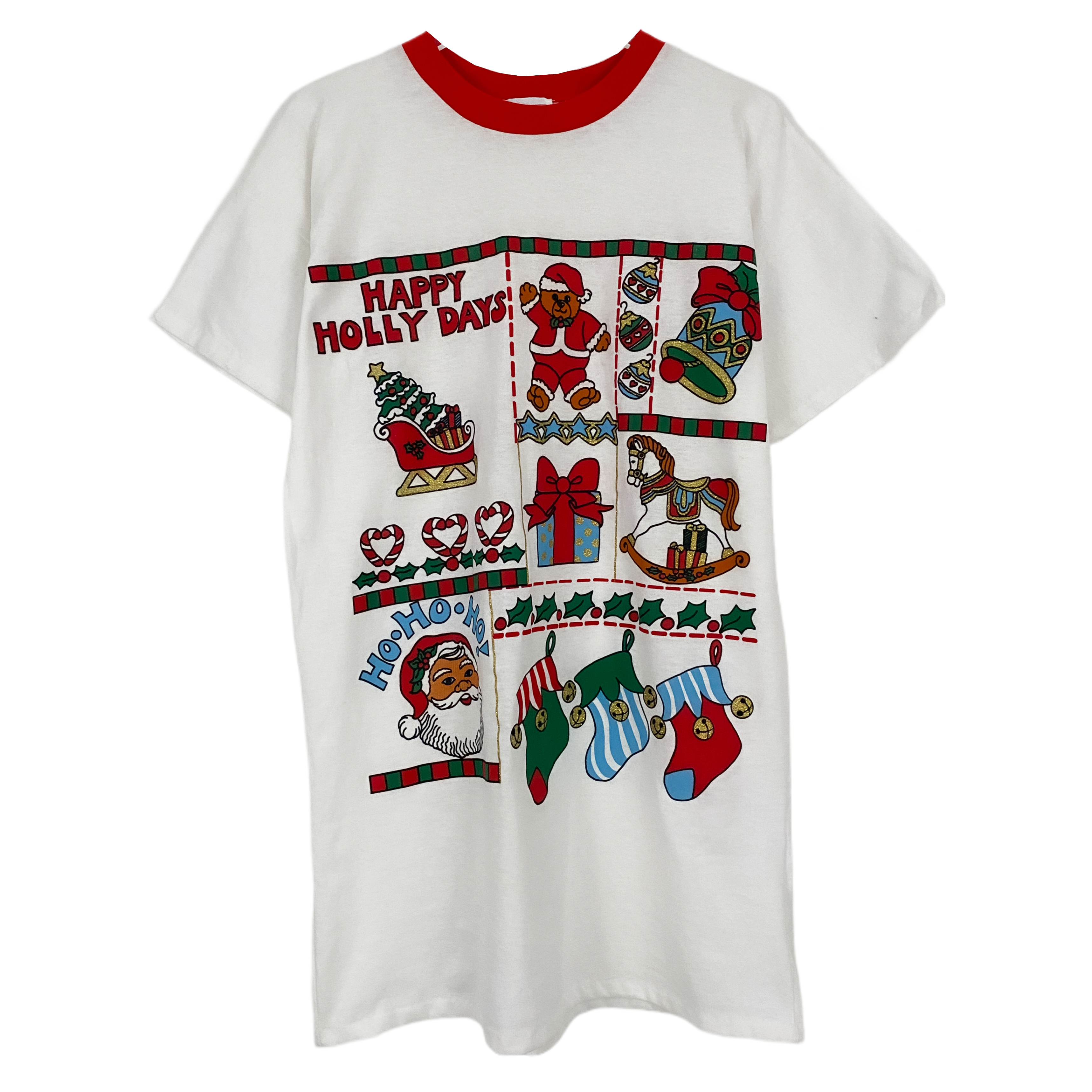90's Holiday Graphic Tee (XL)