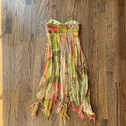 Sue Wong 2000s Silk Beaded Fairy Dress (XS)
