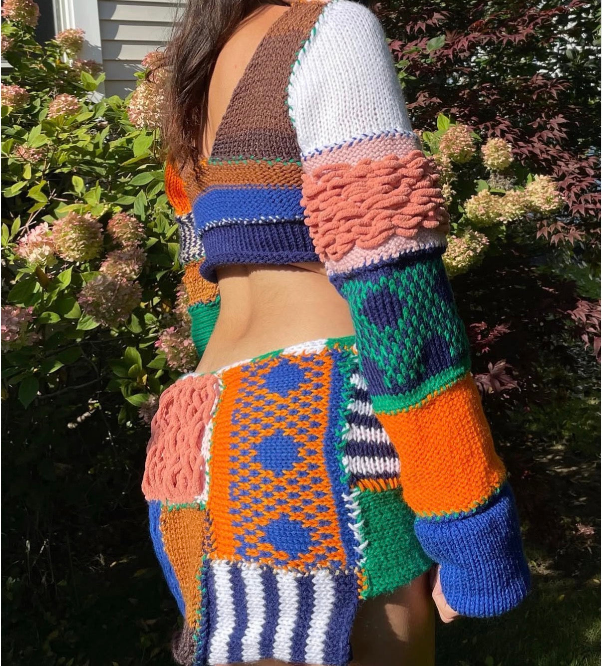 Patchwork Mini Skirt (XS-2XL)