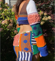 Patchwork Mini Skirt (XS-2XL)