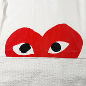 Comme des Garcons PLAY Half Heart Logo Tee (S-M)