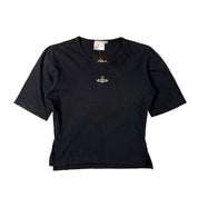 Vivienne Westwood Embroidered Orb Baby Tee (S)