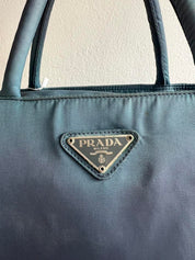 Vintage Blue Prada Nylon Mini Bag