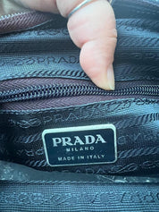 Vintage Blue Prada Nylon Mini Bag