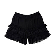 J-Fashion Drop Waist Ruffle Bloomer Shorts (XS-S)
