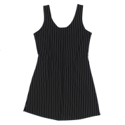 90s Pinstripe Mini Dress (S)