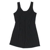 90s Pinstripe Mini Dress (S)