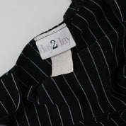 90s Pinstripe Mini Dress (S)