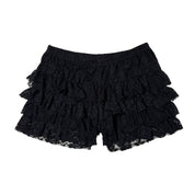 J-Fashion Ruffle Lace Bloomer Shorts (S)