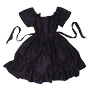 90s Plum Babydoll Dress (XXS)