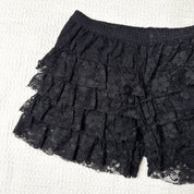 J-Fashion Ruffle Lace Bloomer Shorts (XS-S)