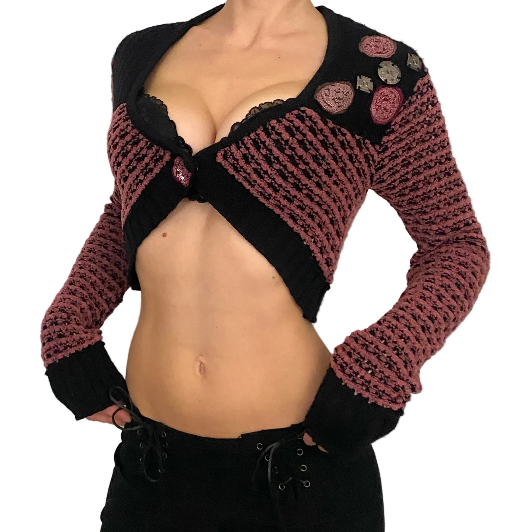 Save the Queen Knit Shrug (M/L)