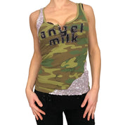 Angel Milk Embellished Tank Top (XS/S)