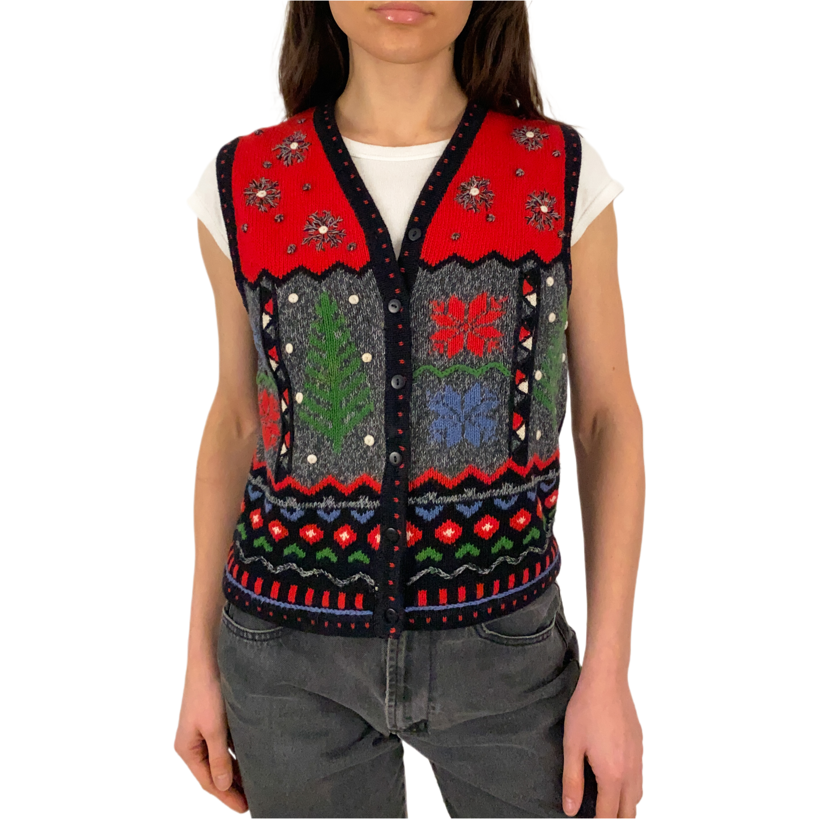 Holiday Sweater Vest (S)