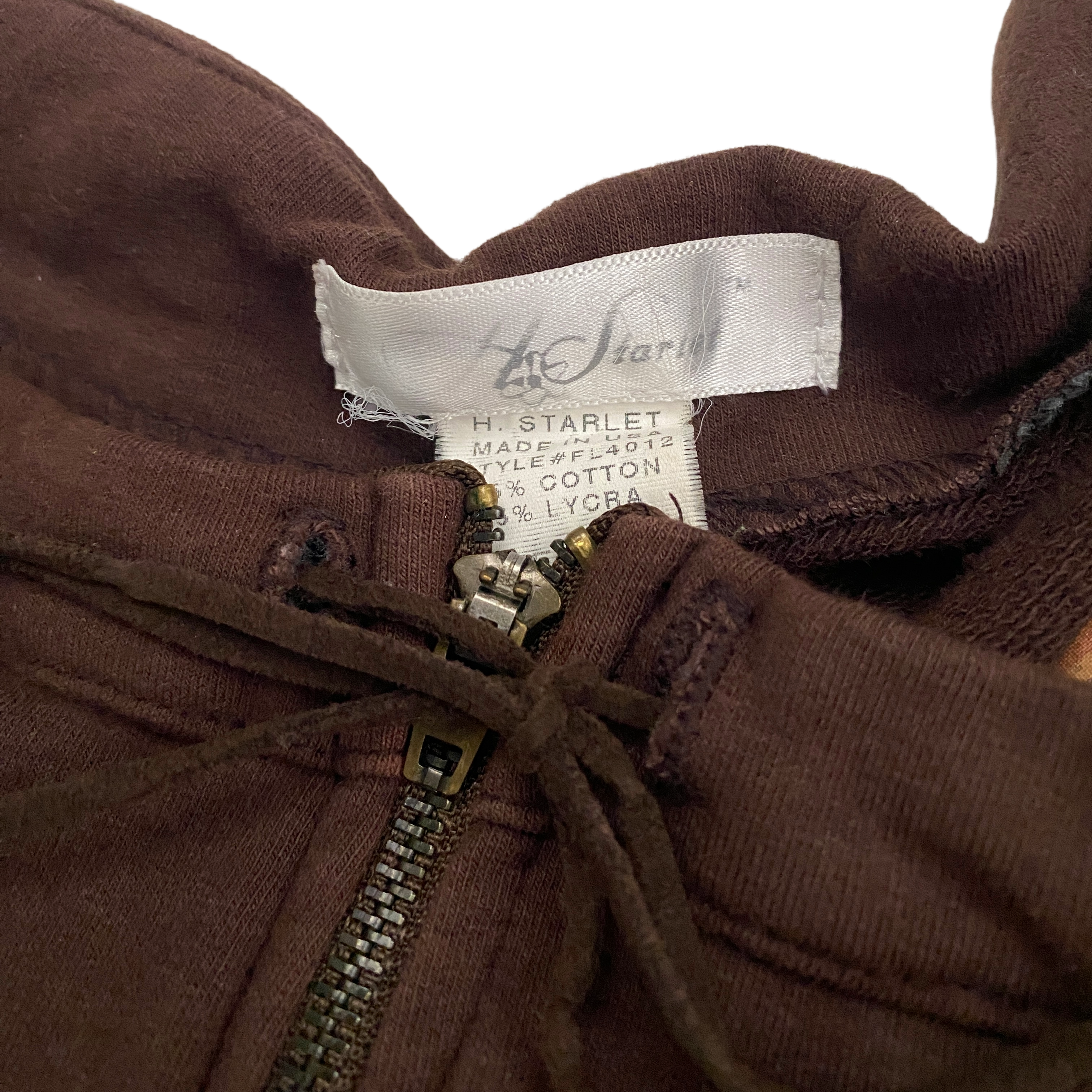2000s H. Starlet Brown Scrunch Butt Low Rise Flare Pants (S/M)