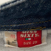 Miss Sixty 2000s Low Rise Bleached Flare Jeans (S)