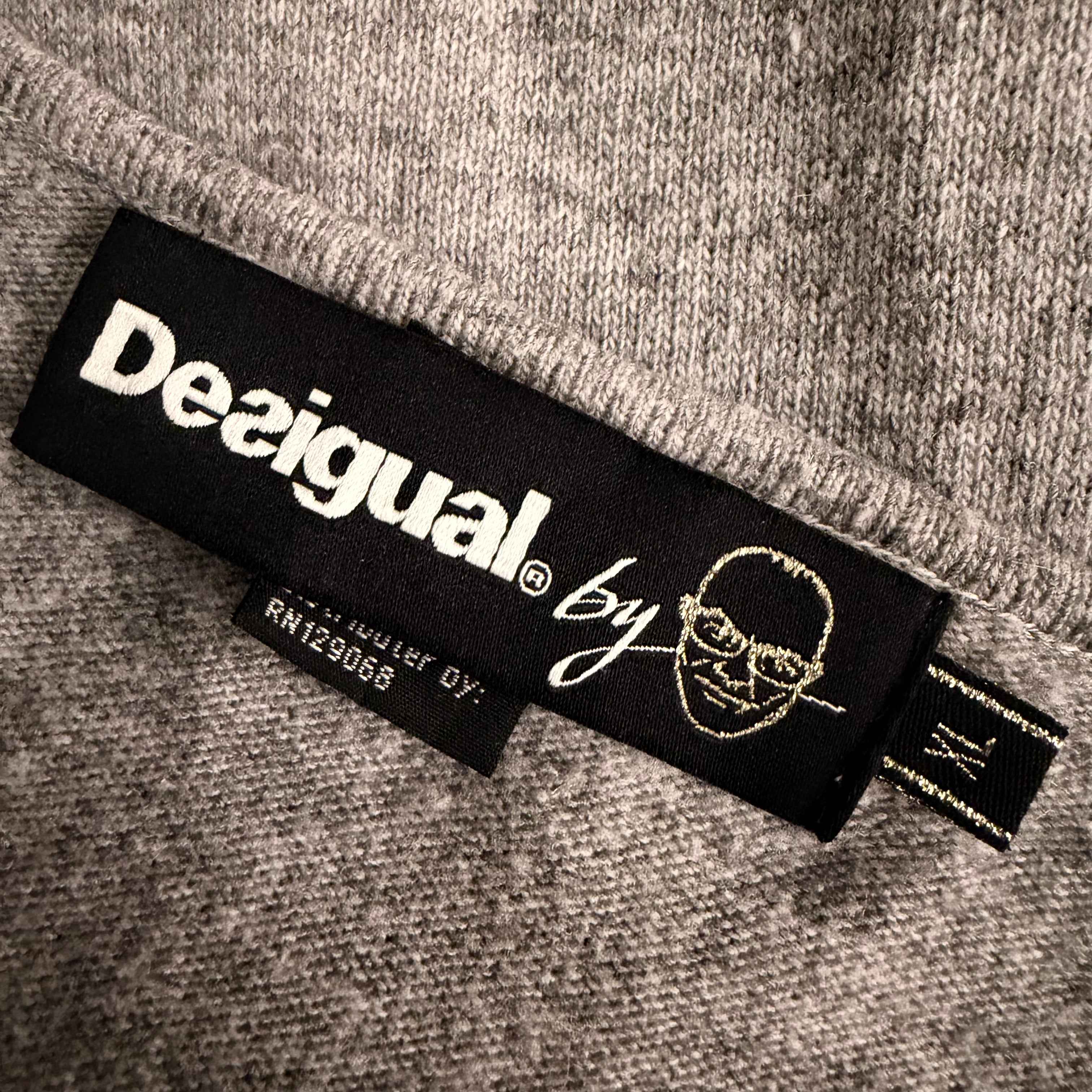 Desigual Graphic Face Sweater (M/L)