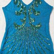 Beaded Fairy Micro Mesh Tank Top (S)