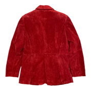 Red Suede Mini Suit Set (M)
