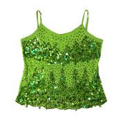 Beaded Fairy Micro Mesh Tank Top (L)