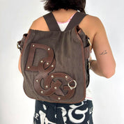 D&G Vintage Brown Backpack