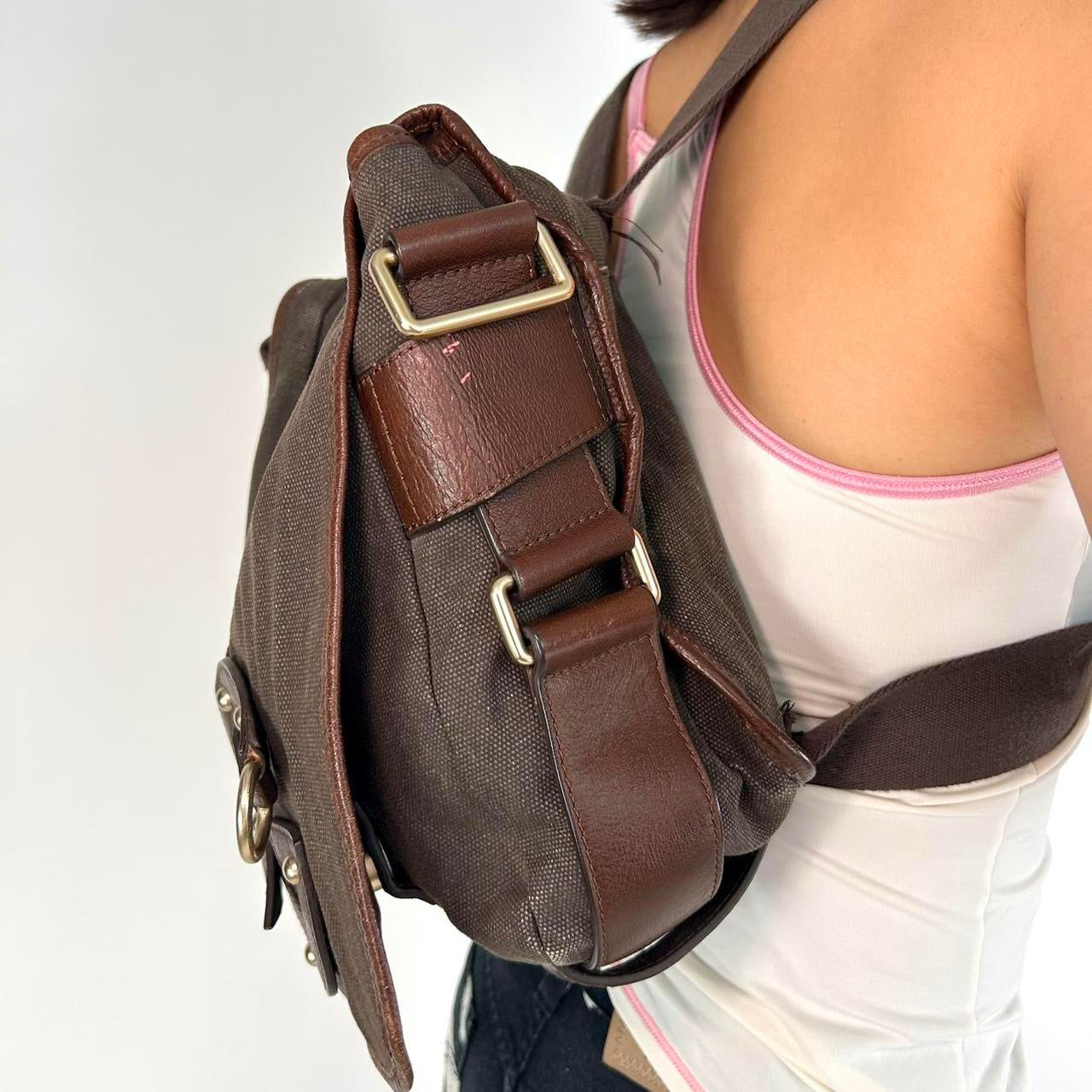 D&G Vintage Brown Backpack