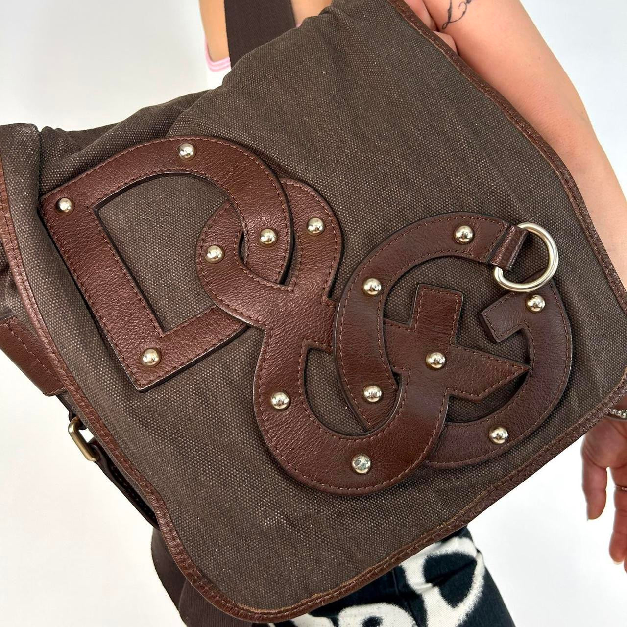 D&G Vintage Brown Backpack