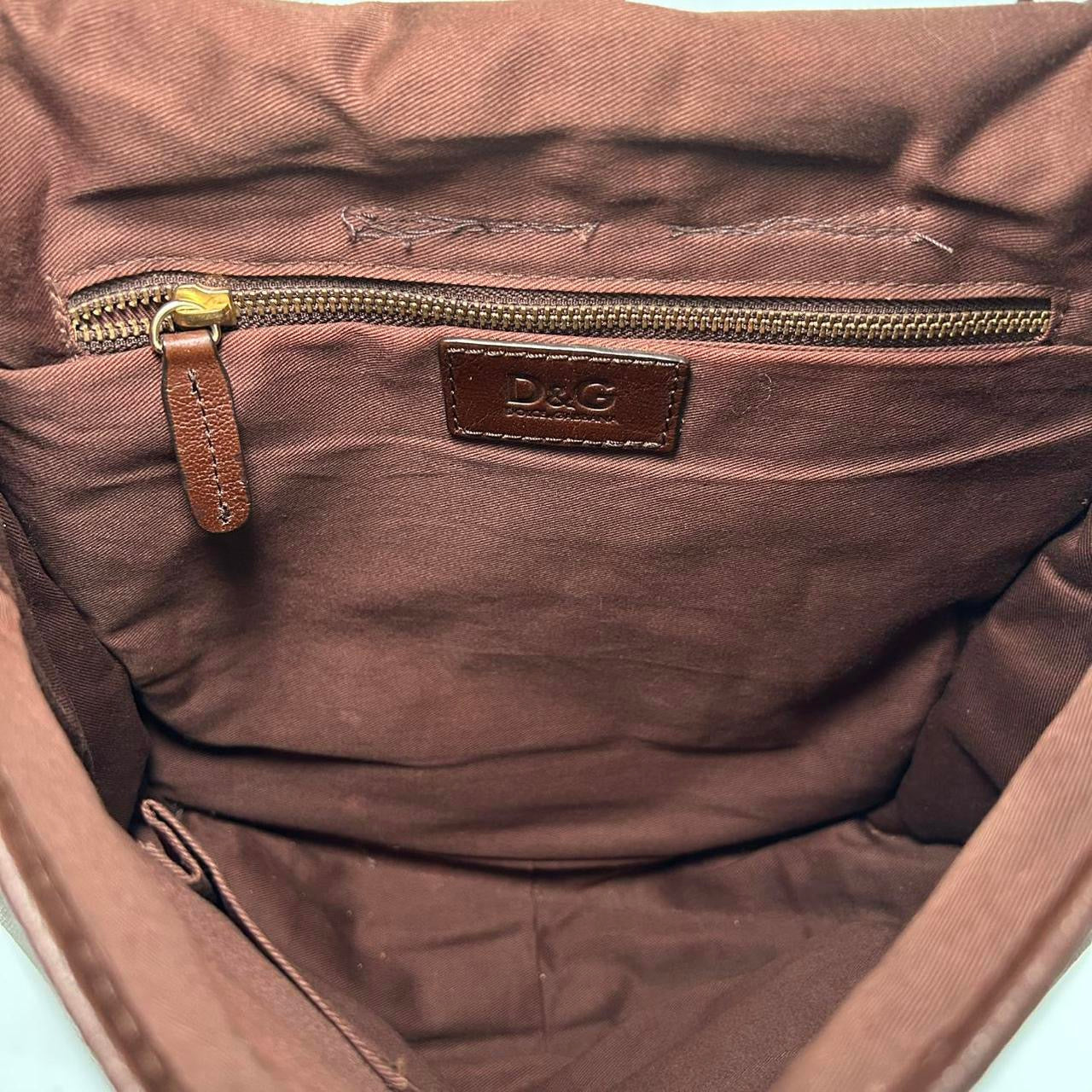 D&G Vintage Brown Backpack