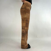 Just Cavalli Snakeskin Jeans (XS/S)