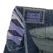 Marithe Francois Girbaud 2000s Ribbon Flare Jeans (S/M)
