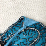 Beaded Backless Butterfly Halter Top (S-M)
