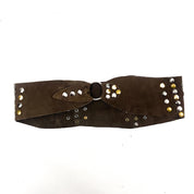 Suede Studded Belt (XS/S)