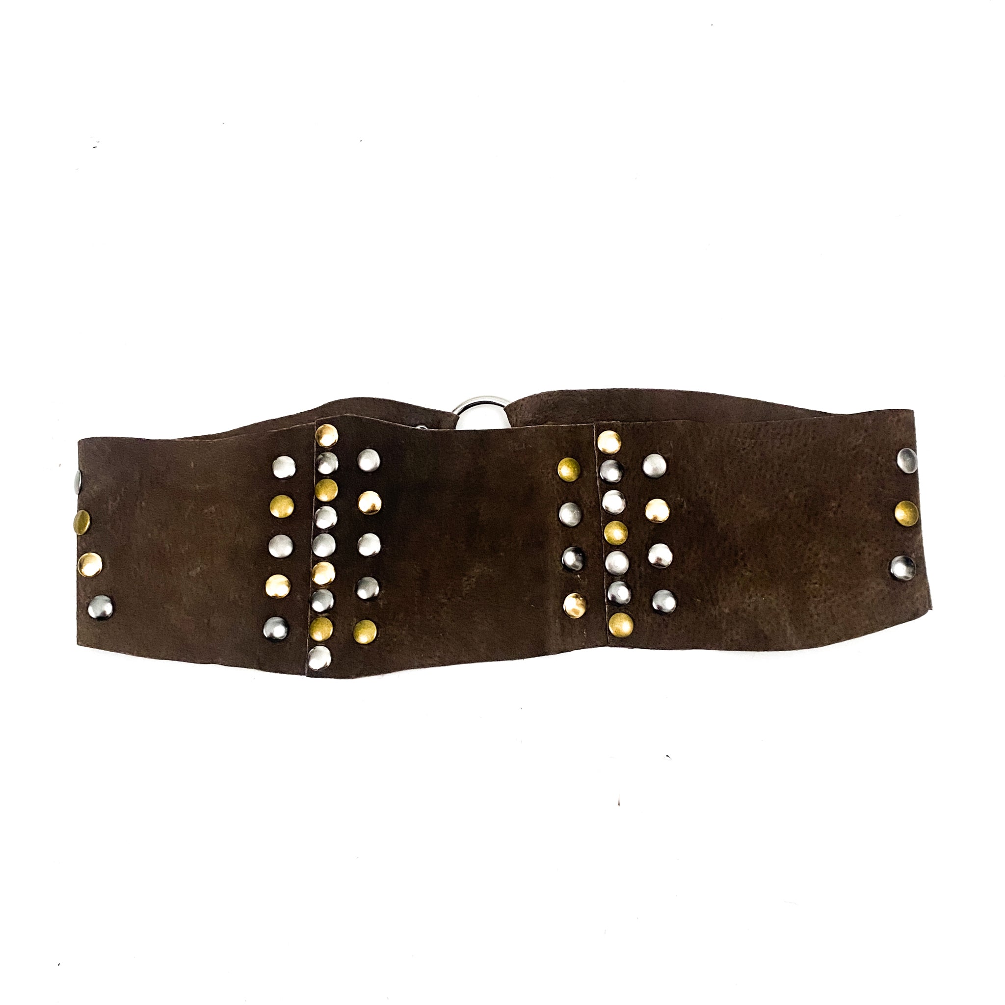 Suede Studded Belt (XS/S)