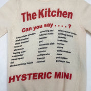 Hysteric Glamour Kitchen Sweater (XS)
