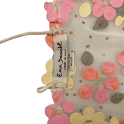 Ema Savahl Vintage Hand-Painted 3D Embellished Flower Top (S/M)