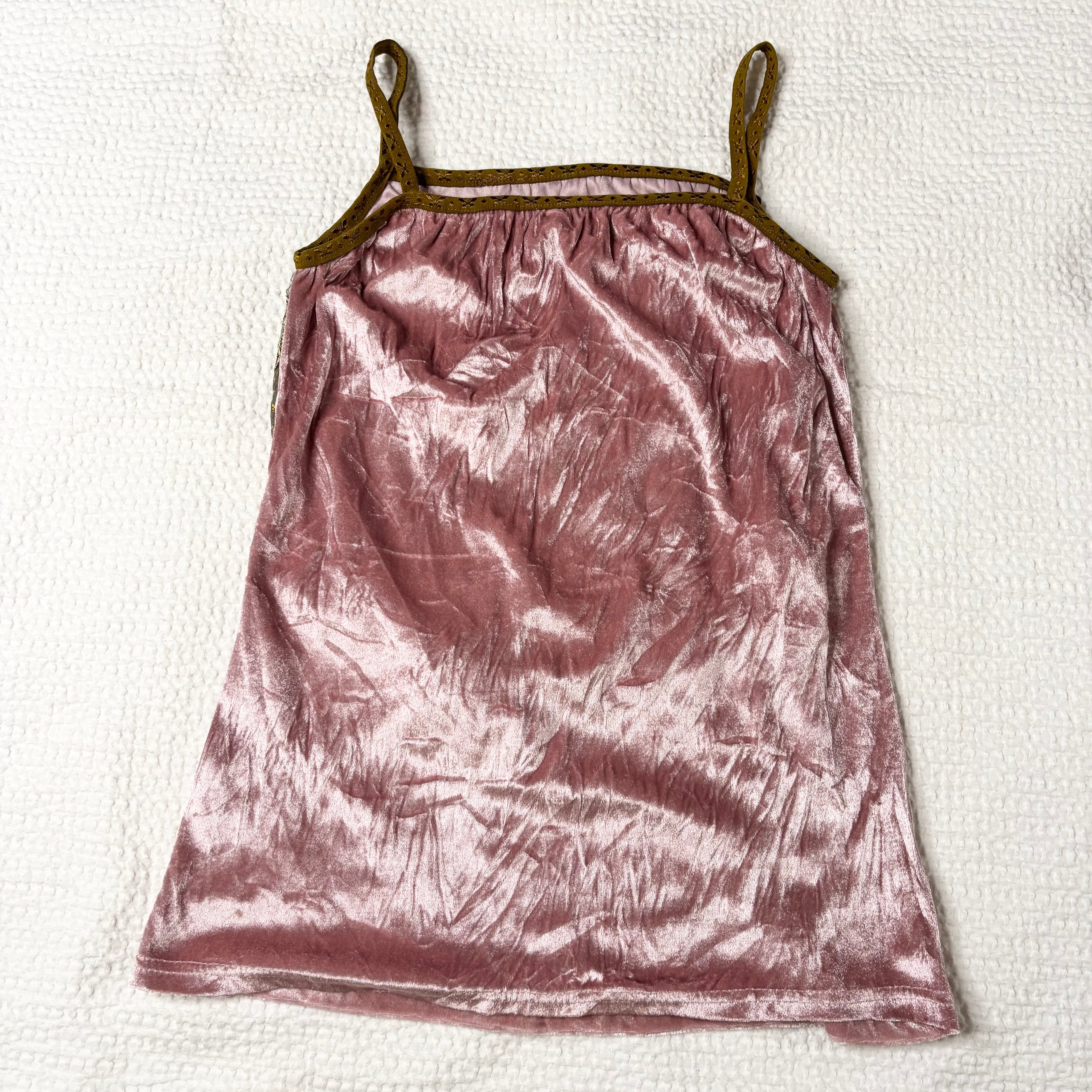 J-Fashion Mix Media Velvet Fairy Tank (S)