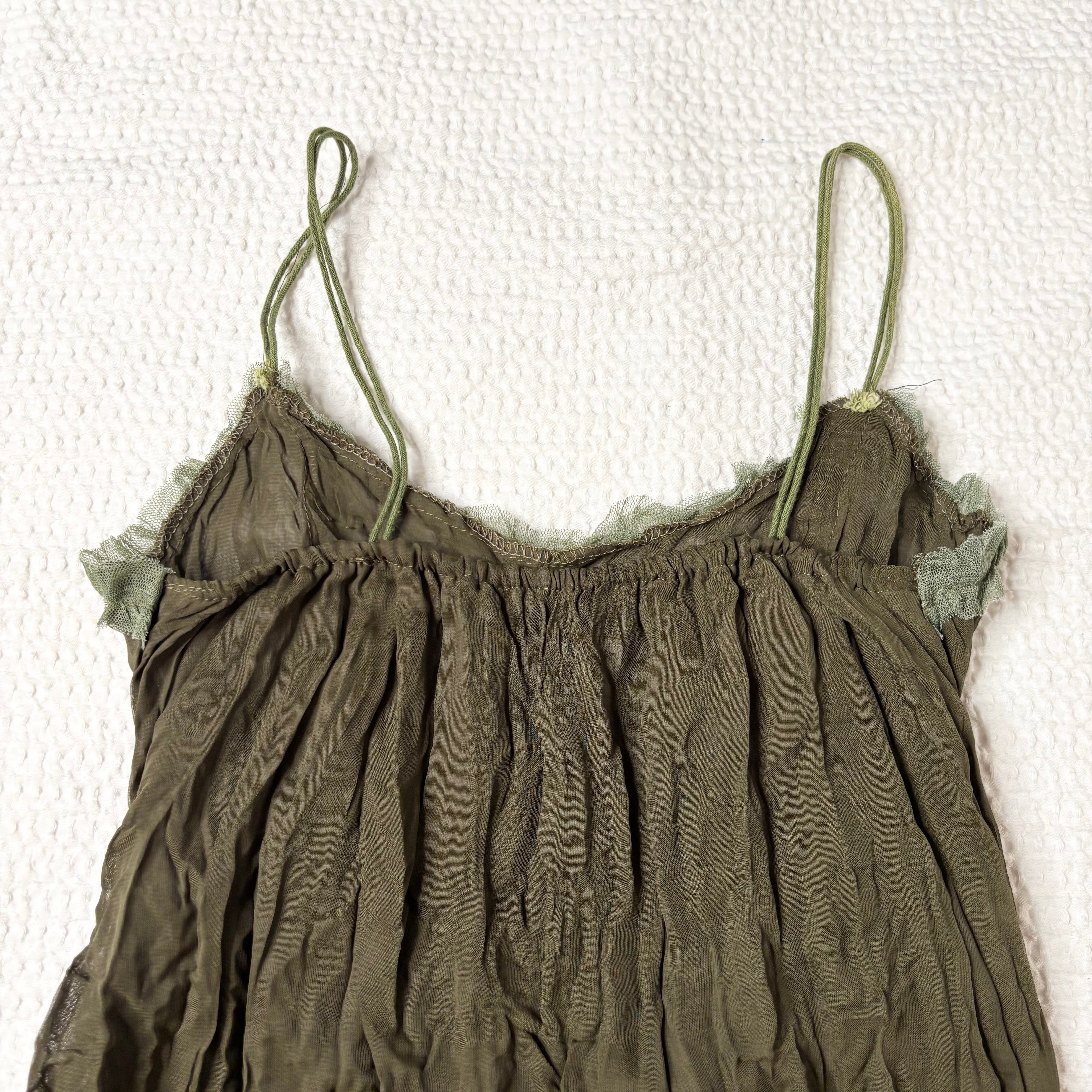 Beaded Fairy Lace-up Tank (S)