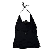 Sequin Embellished Halter Top (S)