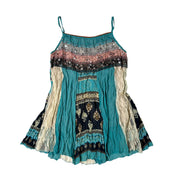 J-Fashion Patchwork Boho Fairy Babydoll Tank (S-M)