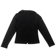 Noir Stretch Knit Blouse (S)