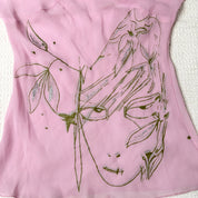 Morgan de Toi Linework Face Graphic Top (S)