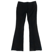 Miss Sixty 2000s Black Nixie Low Rise Flare Trouser Pants (S)