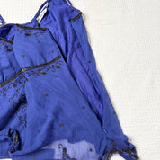 Kaleidoscope Beaded Fairy Babydoll Tank (S)