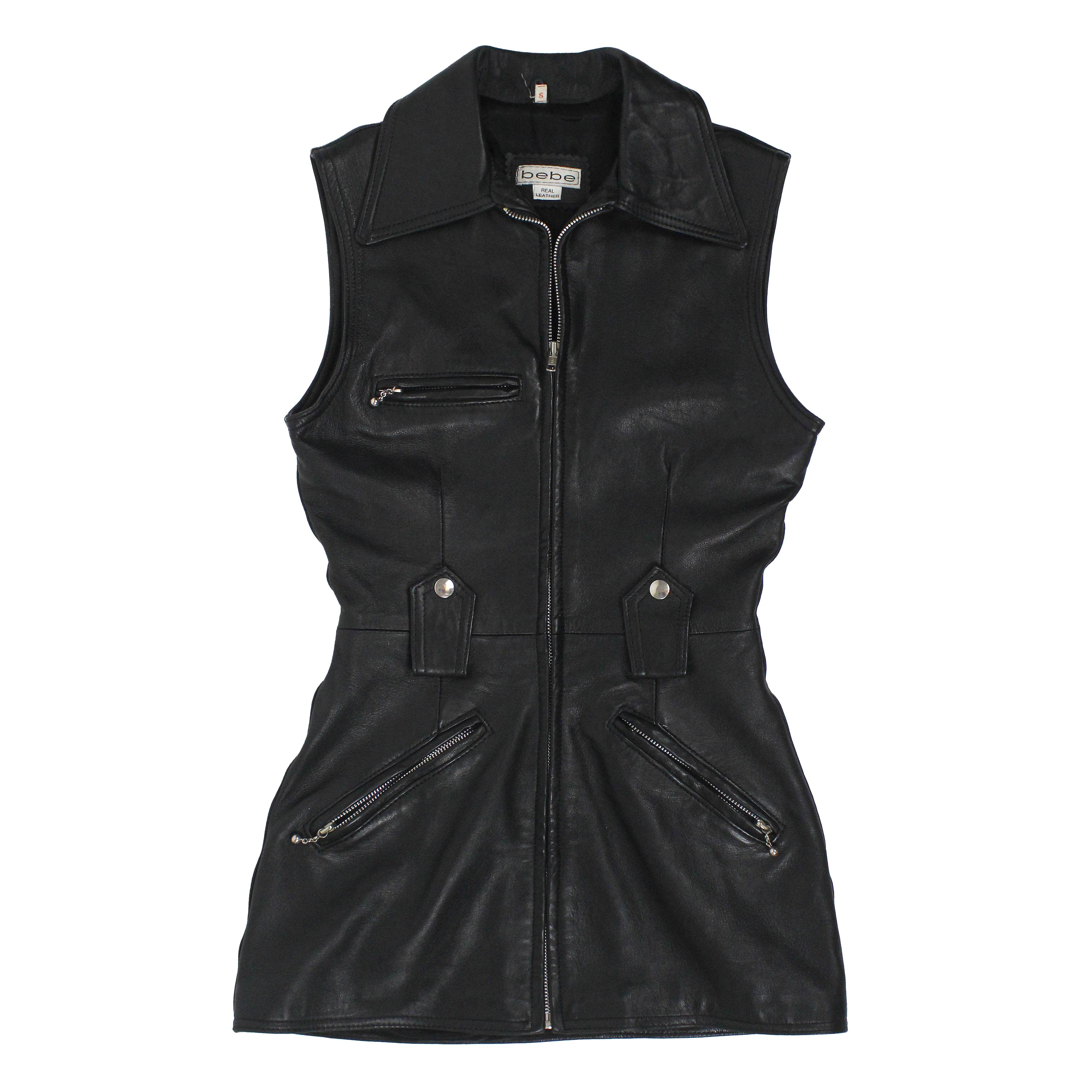 BEBE Leather Mini Dress (XS) Holy Thrift BEBE Leather Mini Dress (XS) Holy Thrift