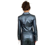 Cinq à Sept Metallic Pant Set (XS)