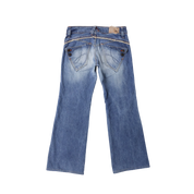Y2K Japanese Flare Jeans (S)