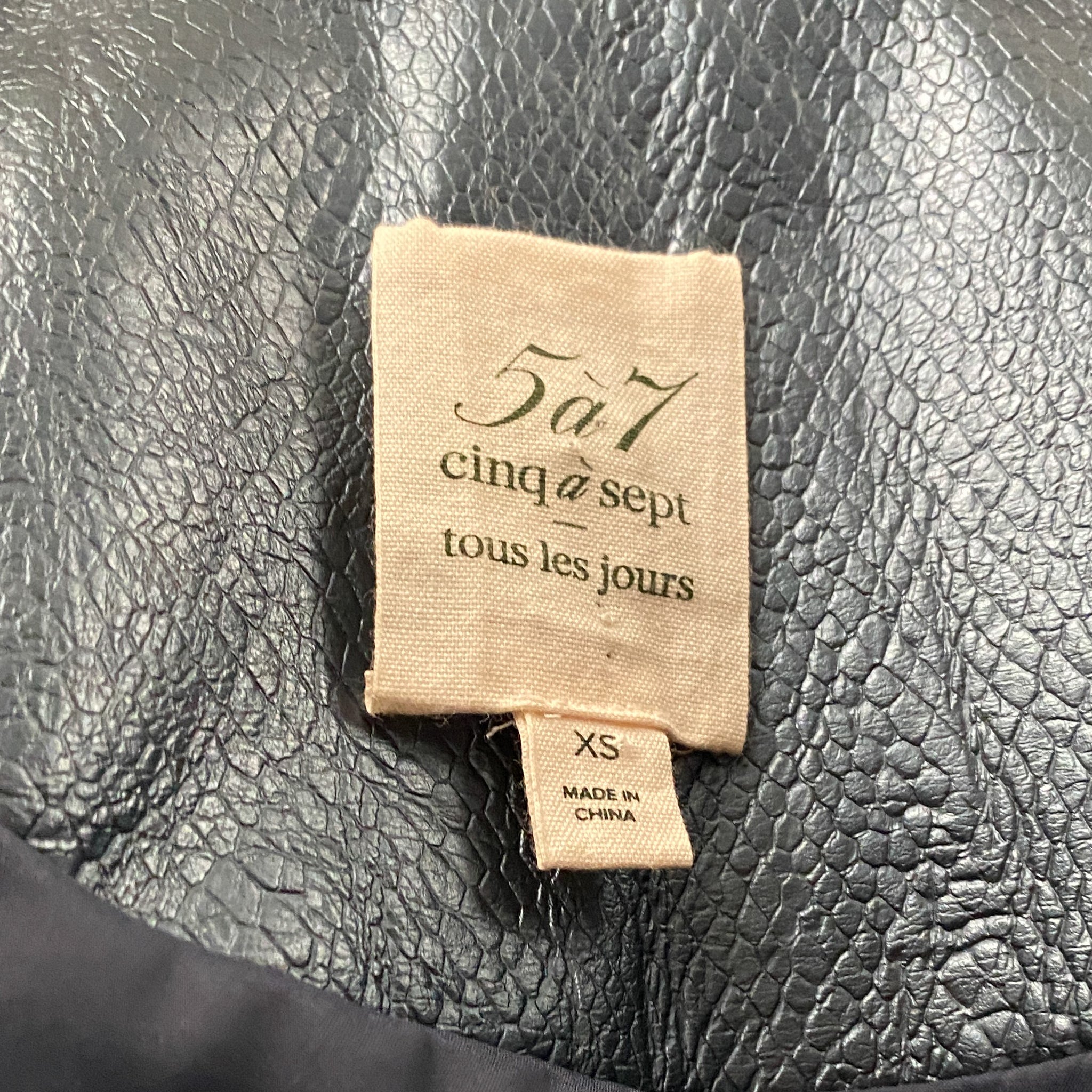 Cinq à Sept Metallic Pant Set (XS)