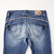 Y2K Japanese Flare Jeans (S)