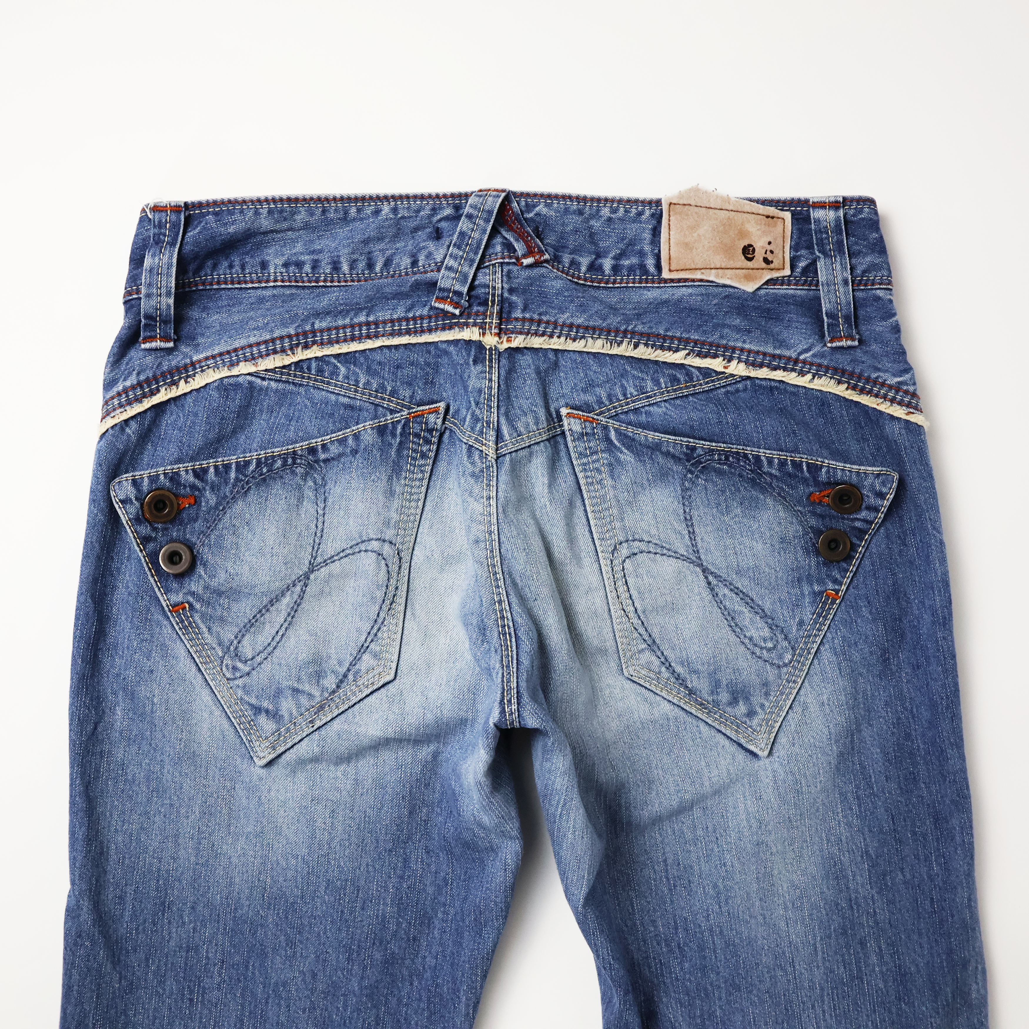 Y2K Japanese Flare Jeans (S)