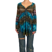 2000's Whimsy Boho Top (M)